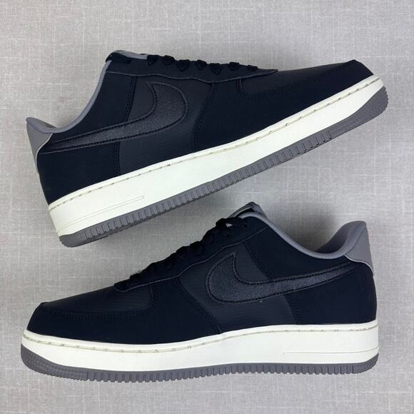 ⚫ 2024 Nike Air Force 1 Low “Black Flat Pewter” 11M - Picture 4 of 6